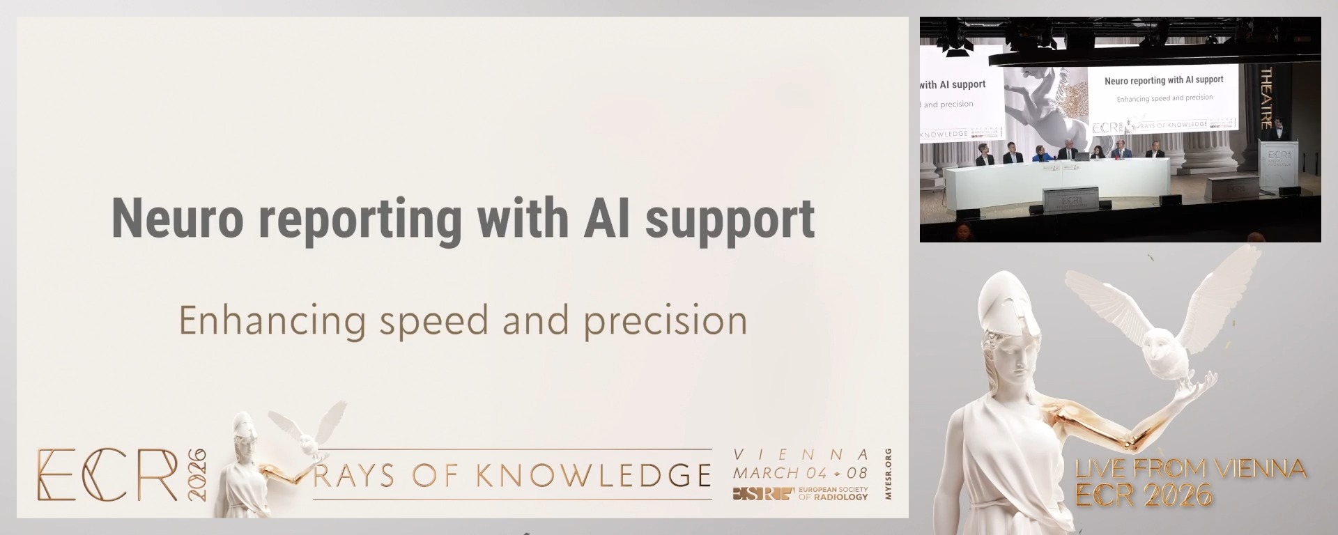 Neuro reporting with AI support