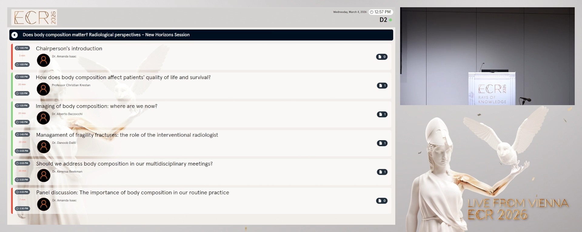 Chairperson's introduction