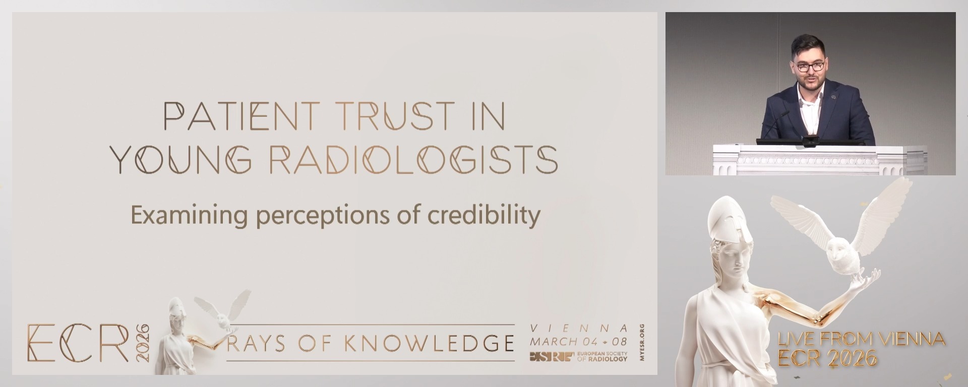 Patient trust in young radiologists: examining perceptions of credibility