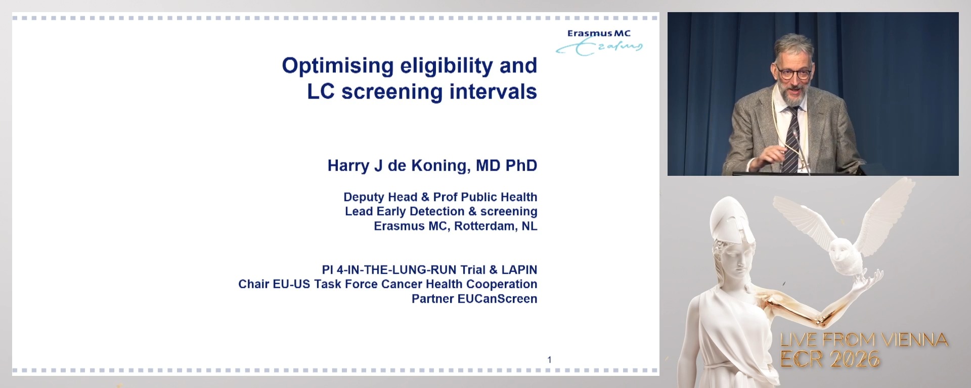 Optimising eligibility and screening intervals