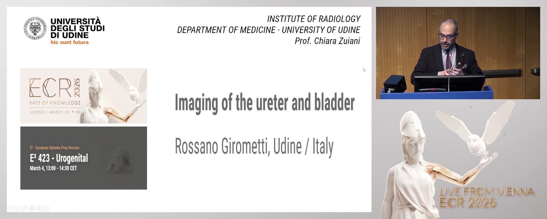 Imaging of the ureter and bladder