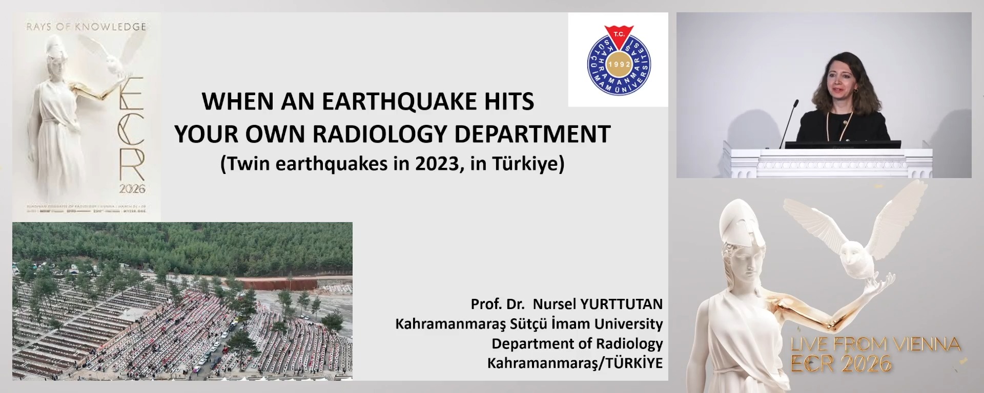 When an earthquake hits your own radiology department
