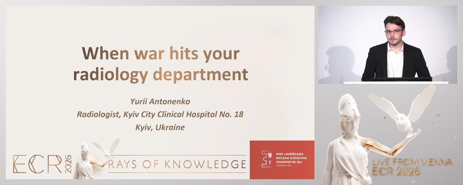 When war hits your own radiology department