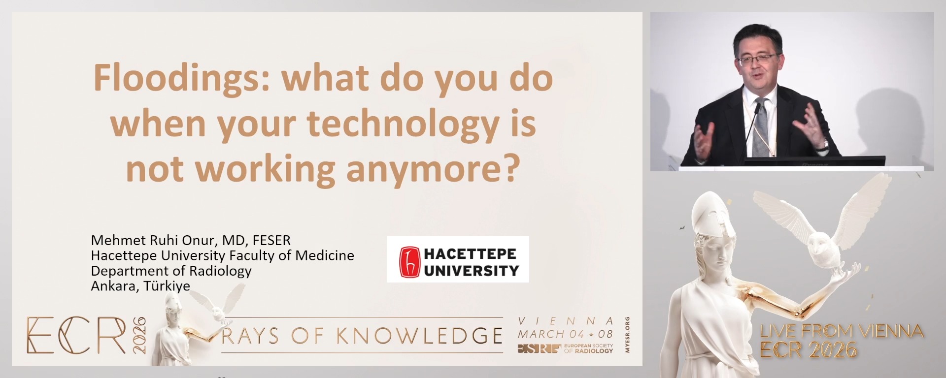 Floodings: what do you do when your technology is not working anymore?