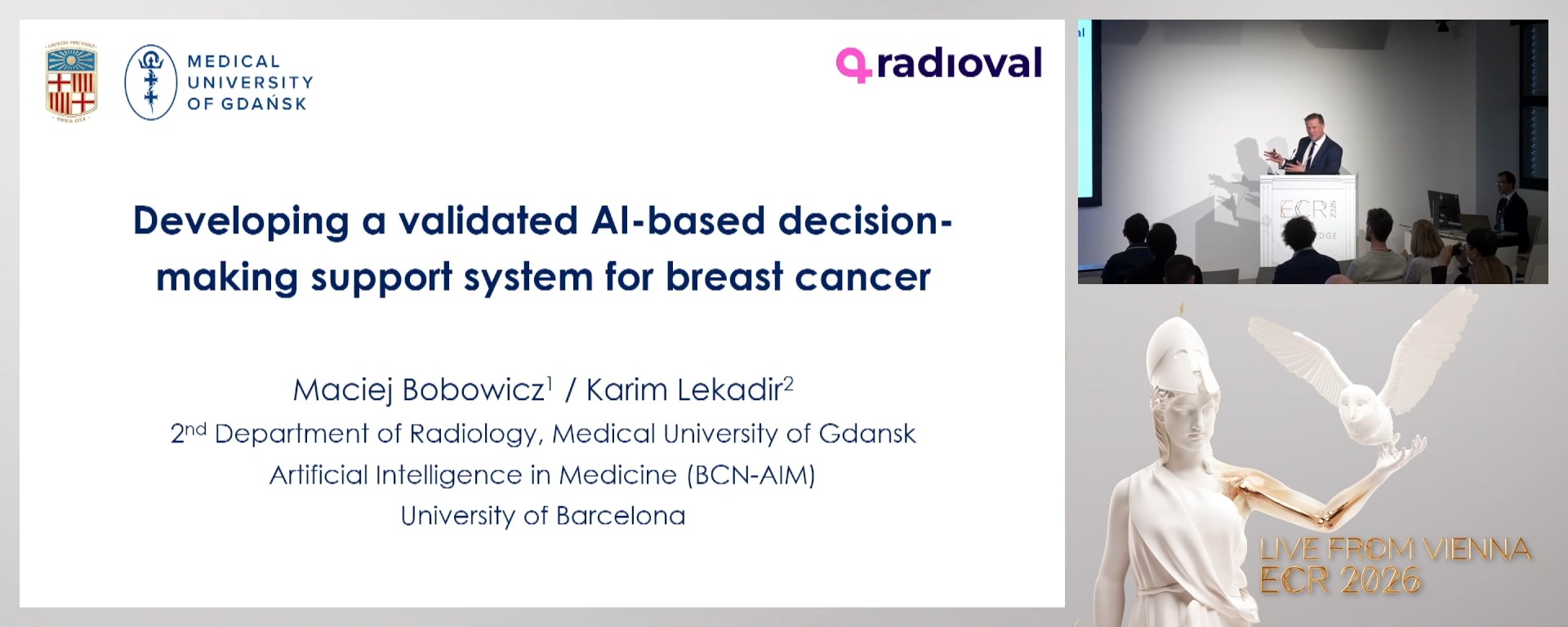 Developing a validated AI-based decision-making support system for breast cancer