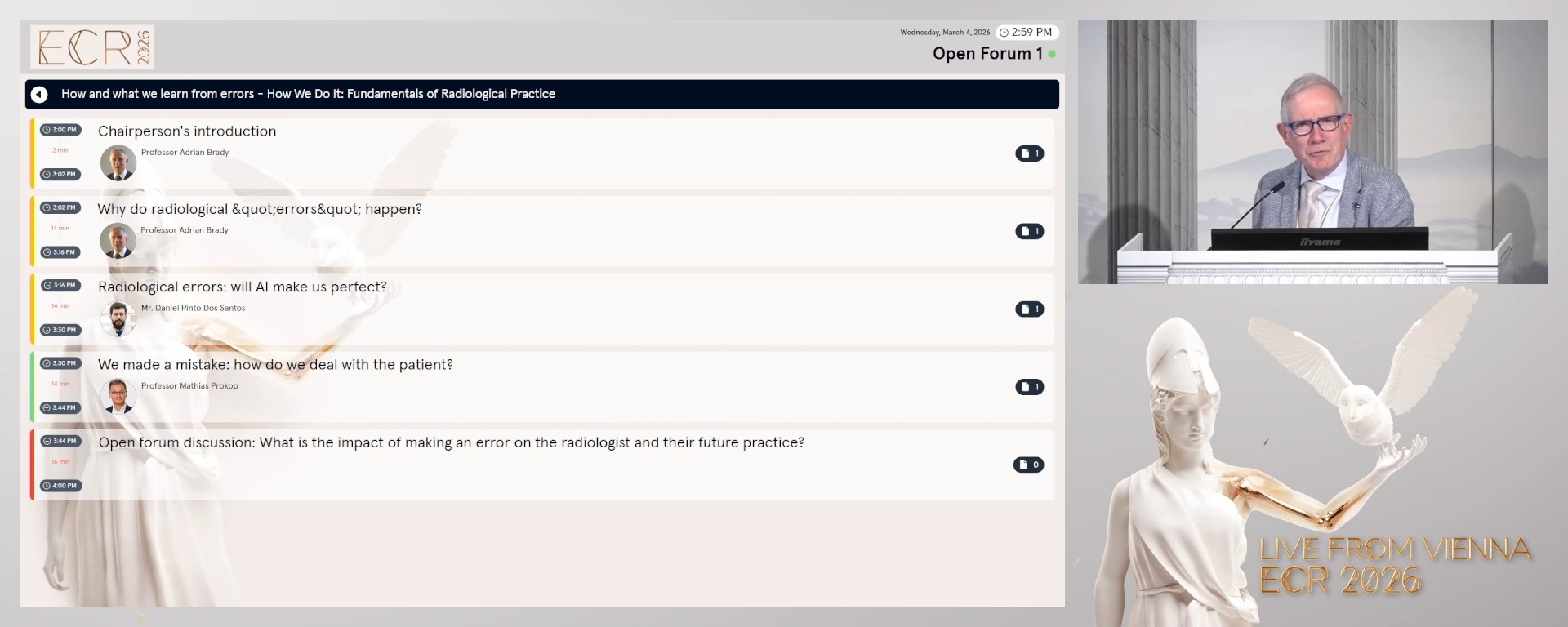 Chairperson's introduction