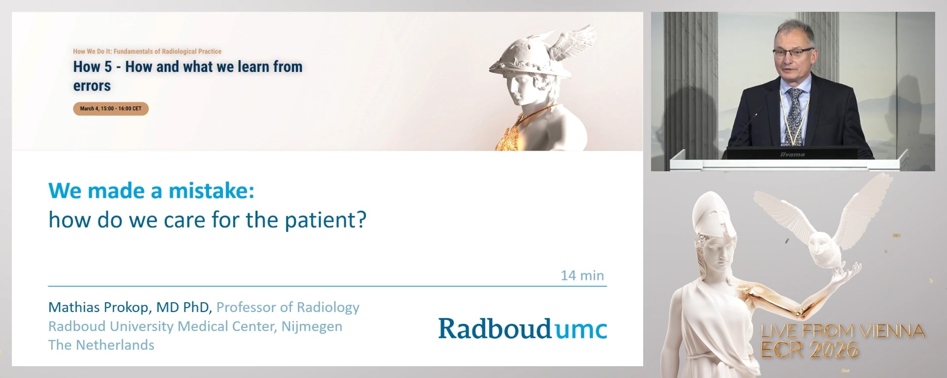 We made a mistake: how do we deal with the patient?