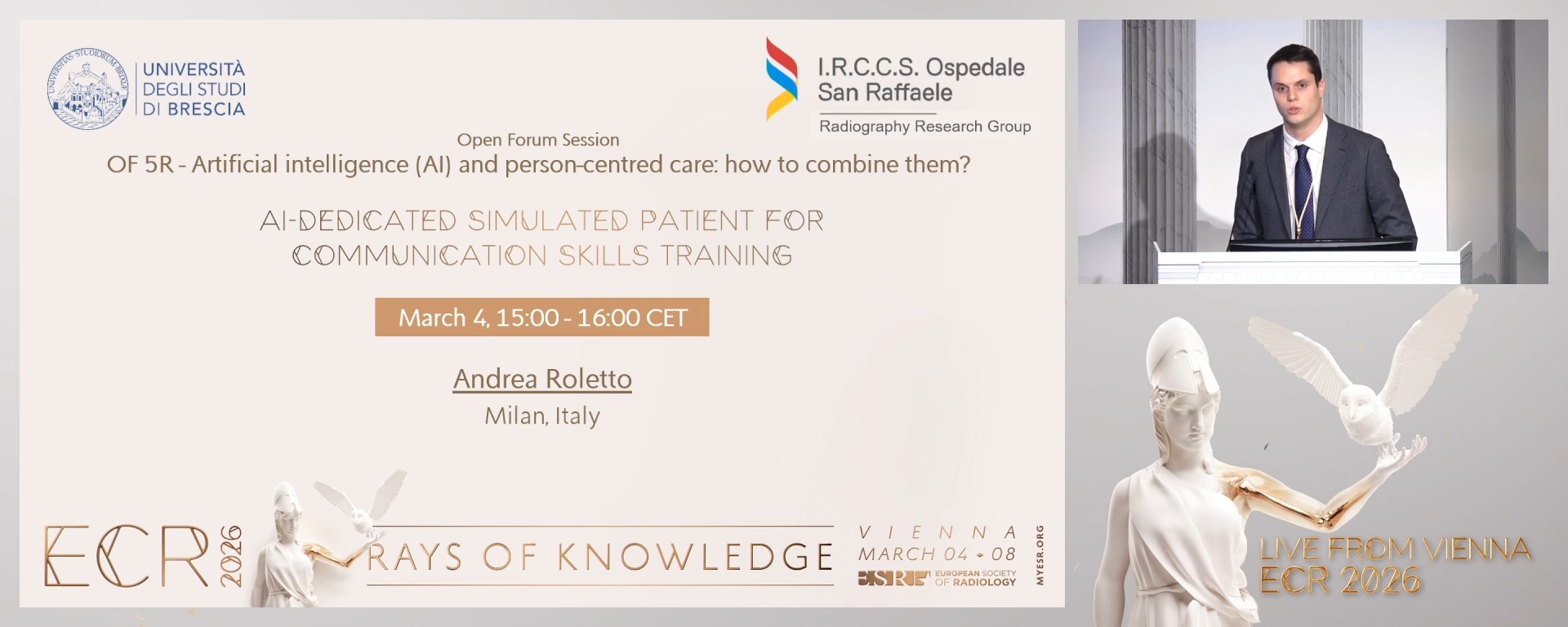 AI-dedicated simulated patient for communication skills training