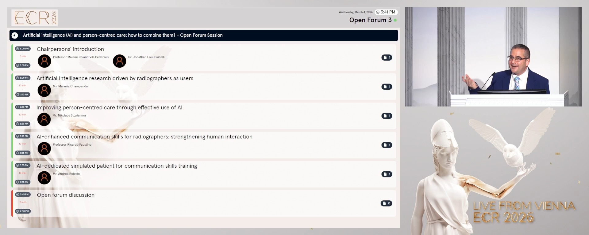 Open forum discussion
