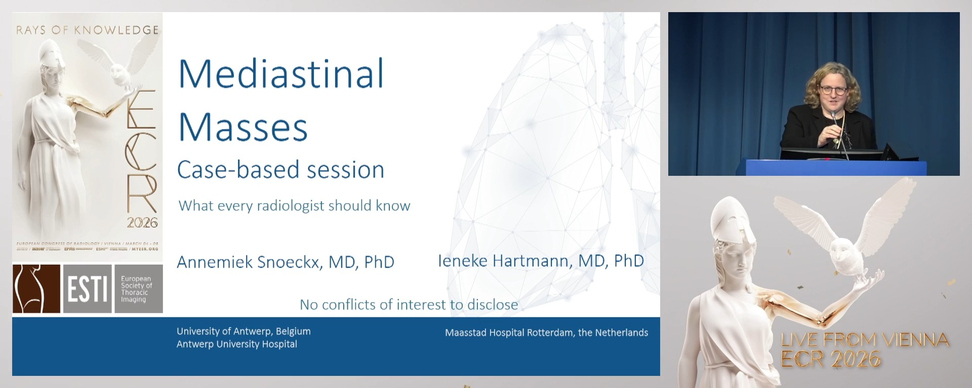 Case-based diagnostic approach to mediastinal masses