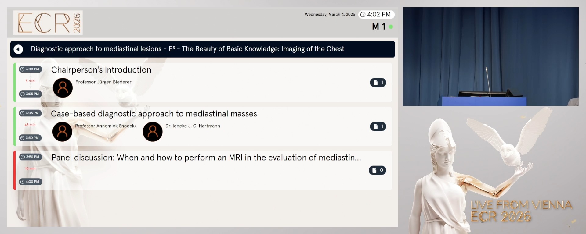 Panel discussion: When and how to perform an MRI in the evaluation of mediastinal masses?