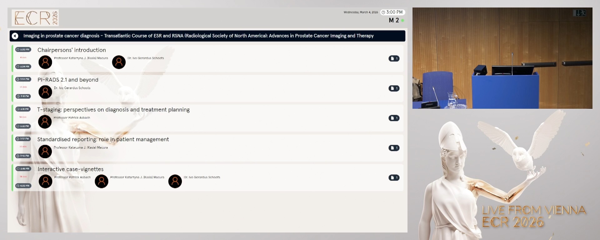 Chairpersons' introduction