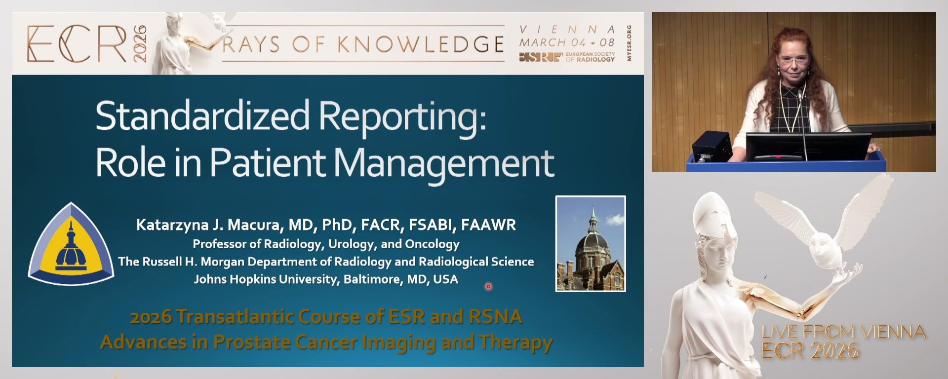 Standardised reporting: role in patient management