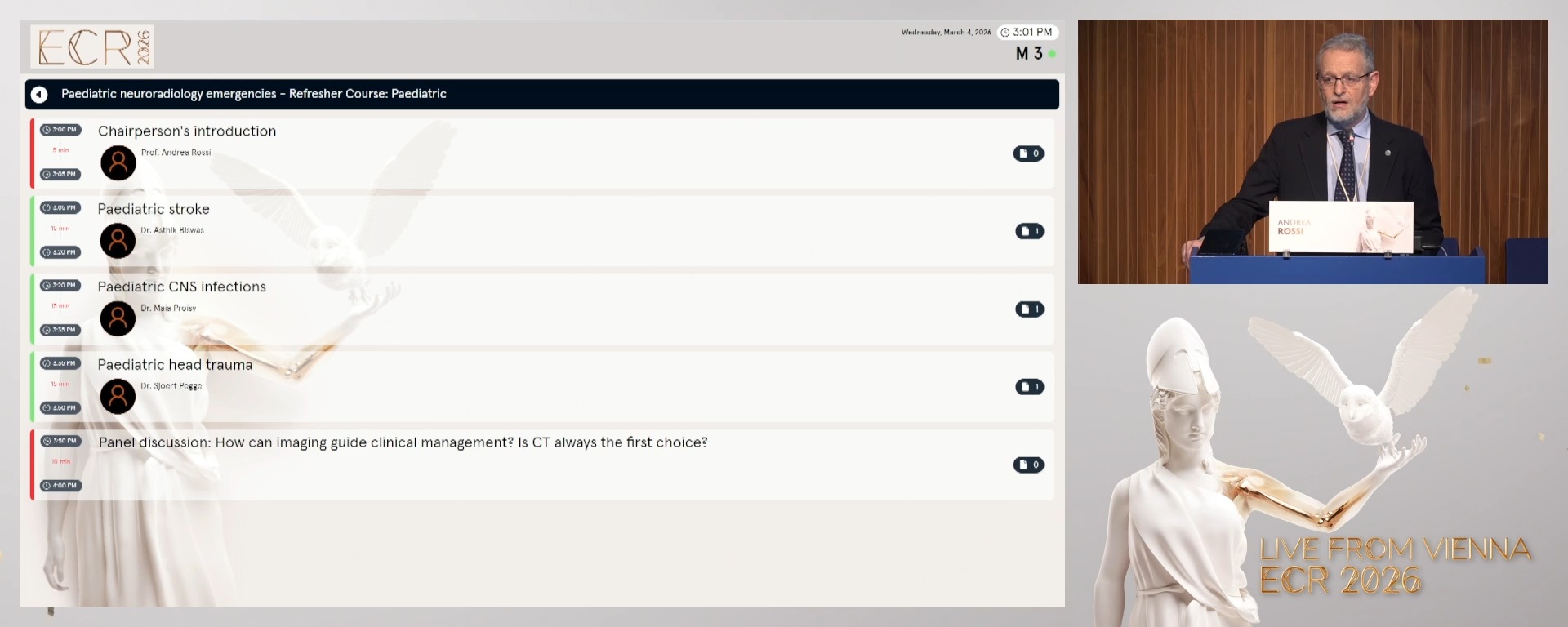 Chairperson's introduction