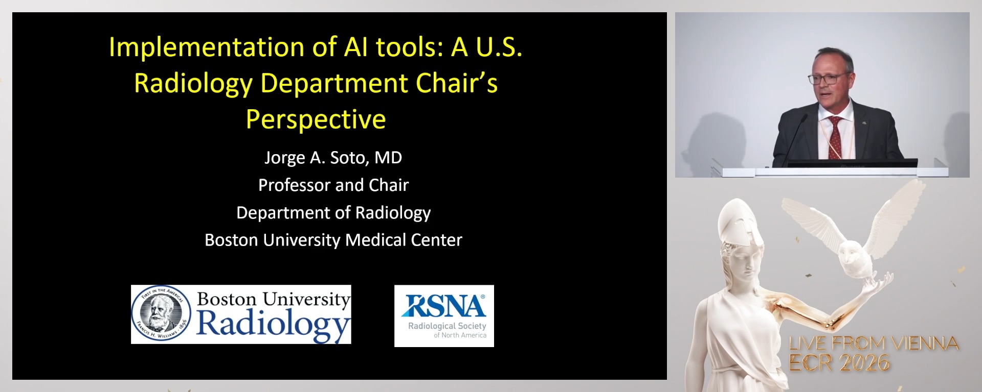 Implementation of AI tools: a U.S. radiology department chair’s perspective