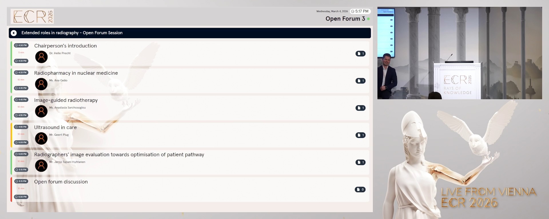 Open forum discussion