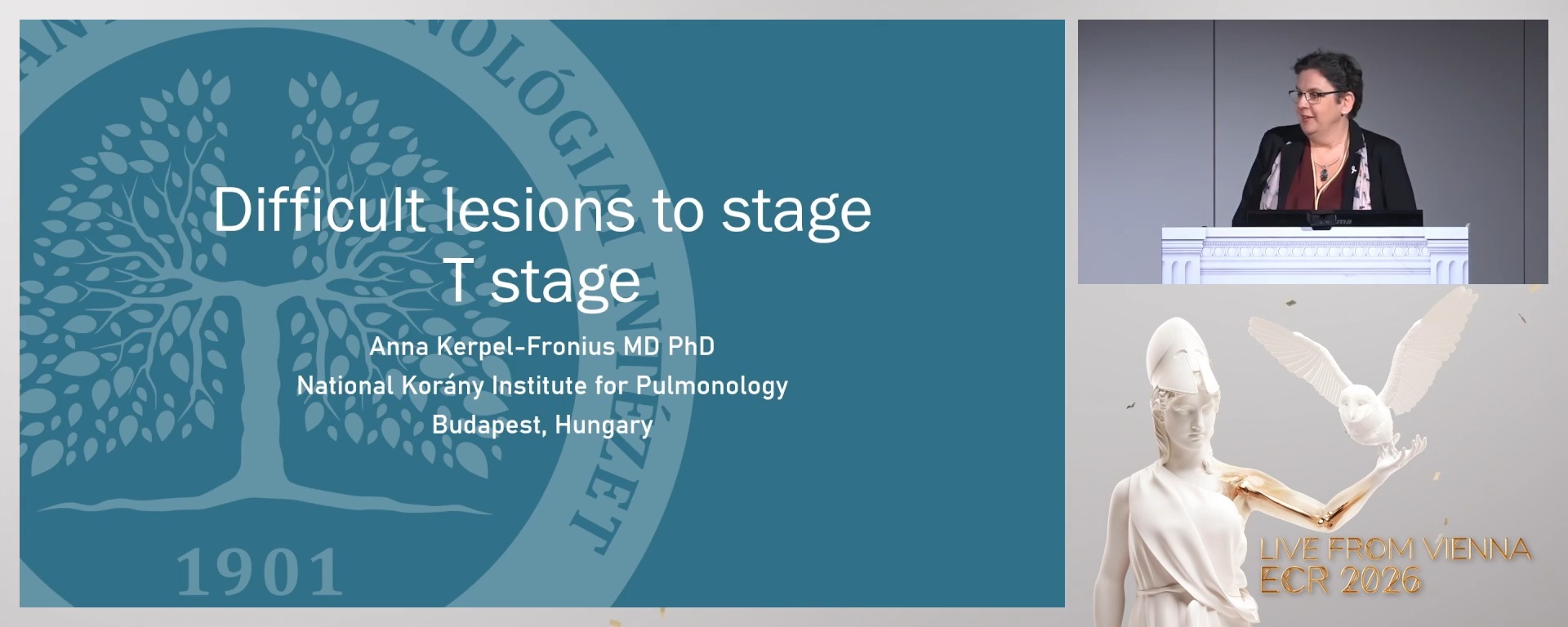 Difficult lesions to stage: T stage