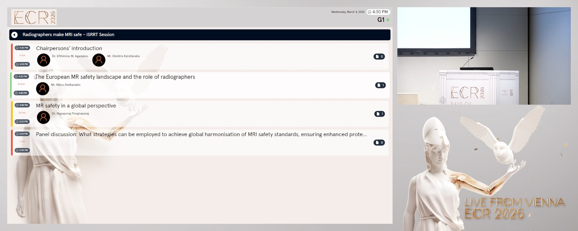 Chairpersons' introduction