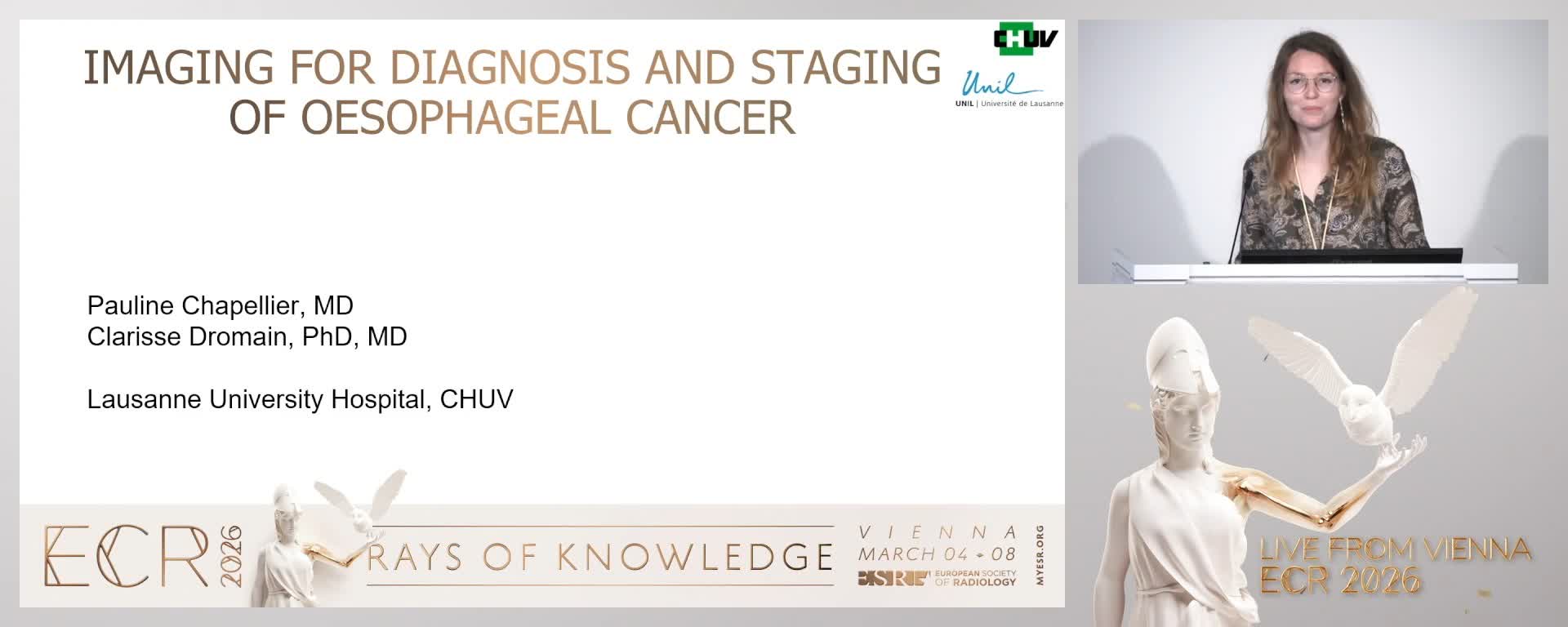 Imaging for diagnosis and staging of oesophageal cancer