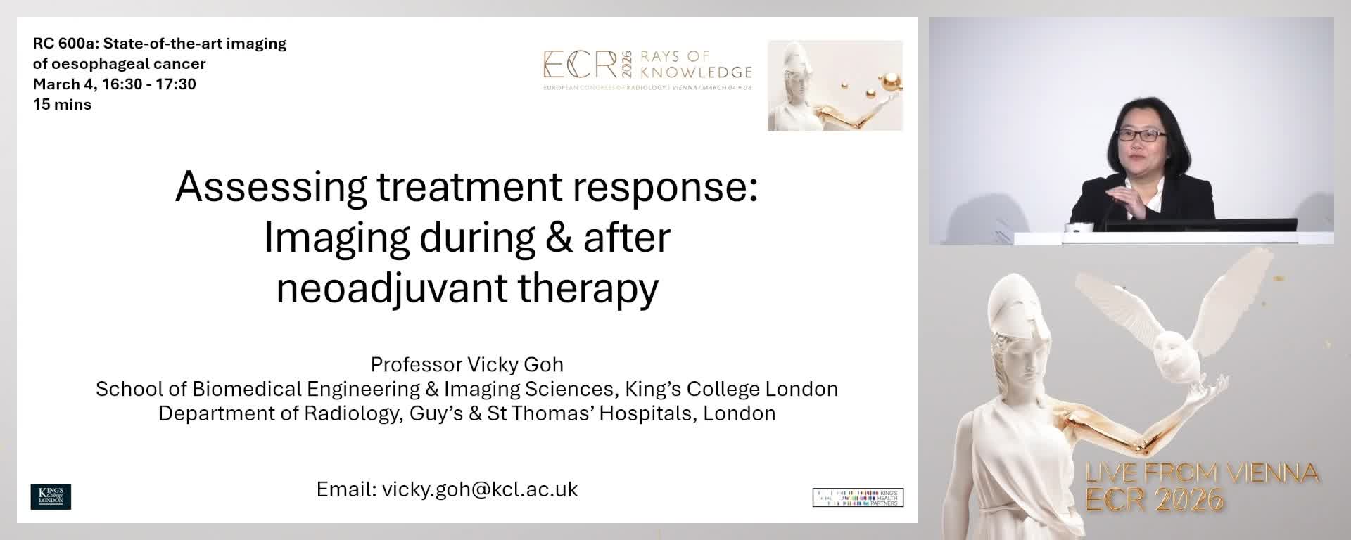 Assessing treatment response: imaging during and after neoadjuvant therapy