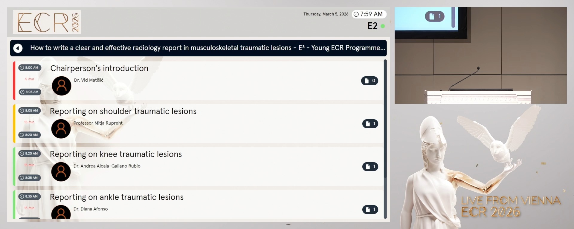 Chairperson's introduction