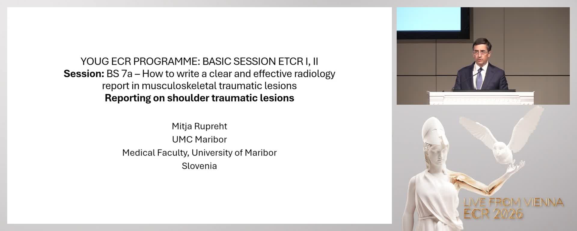 Reporting on shoulder traumatic lesions