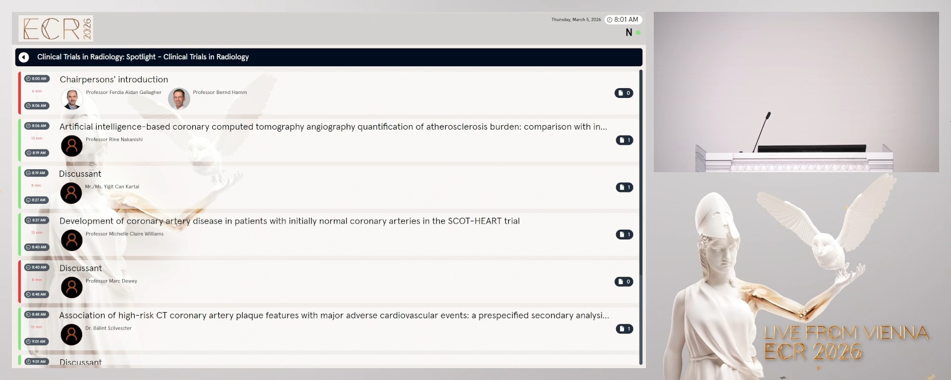 Chairpersons' introduction