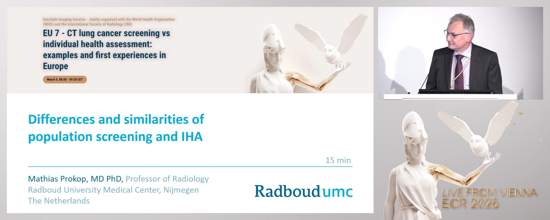 Differences and similarities of population screening and IHA