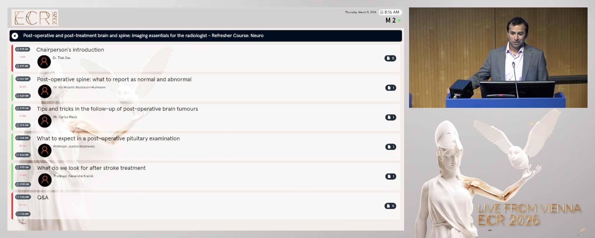 Chairperson's introduction