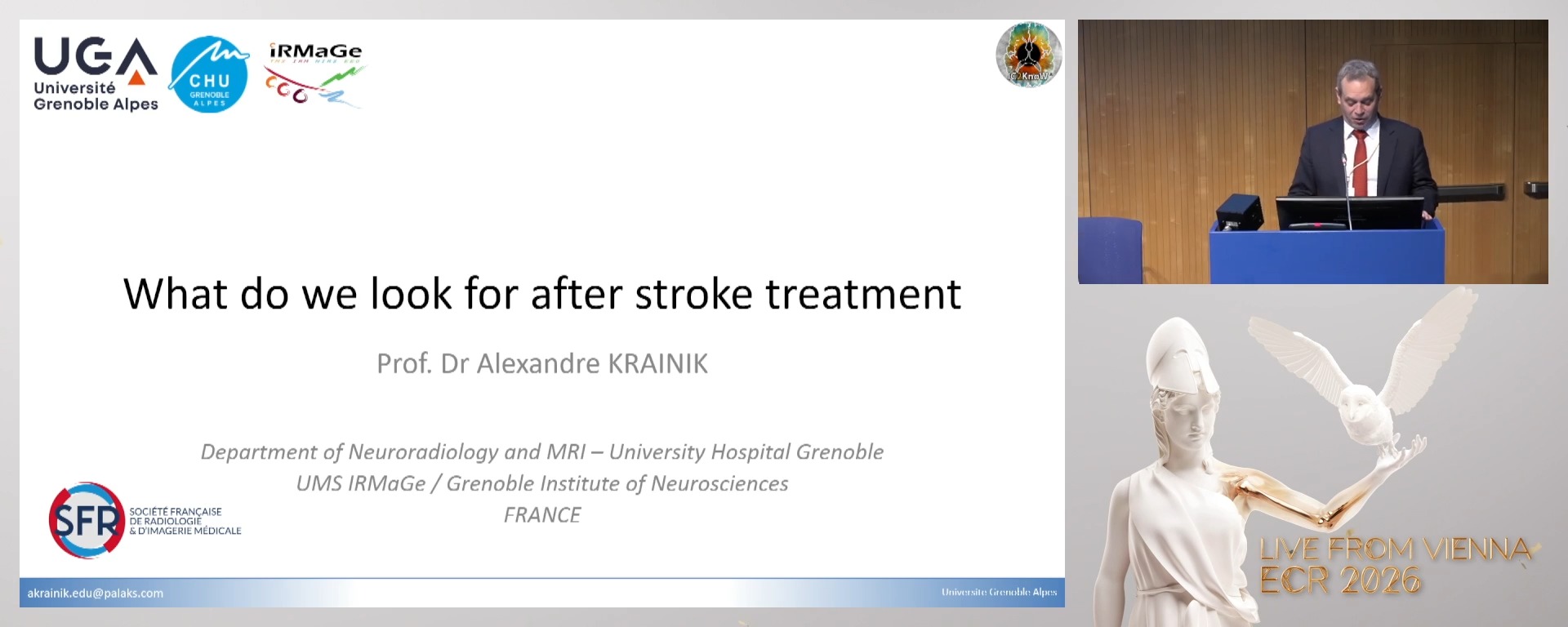 What do we look for after stroke treatment