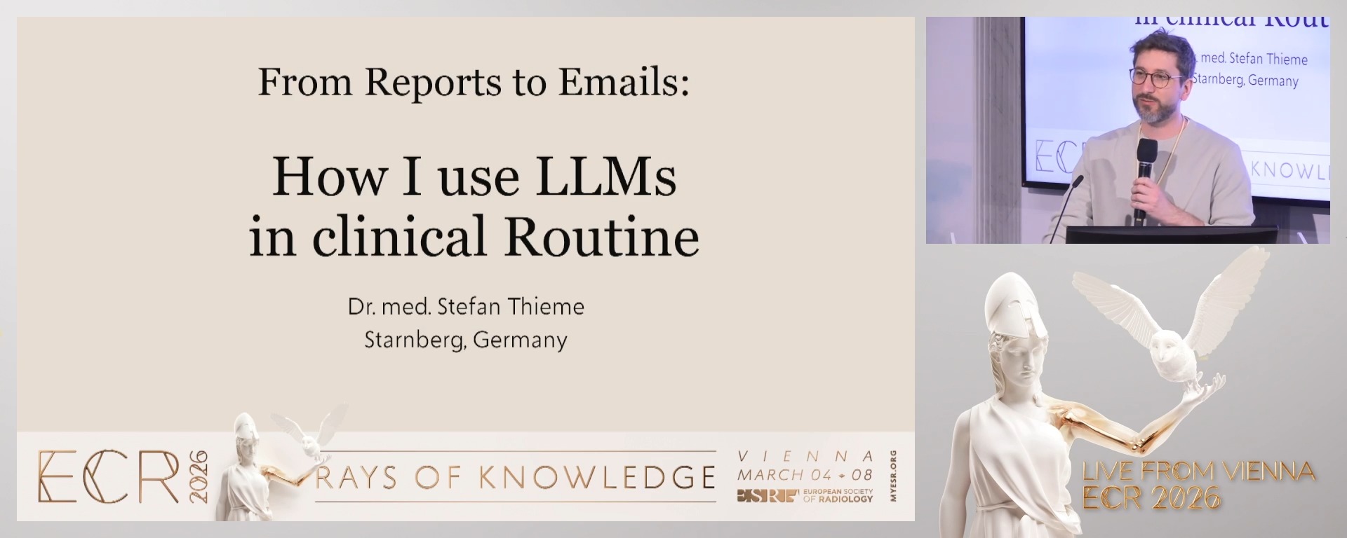 From reports to emails: how I use LLMs in clinical routine