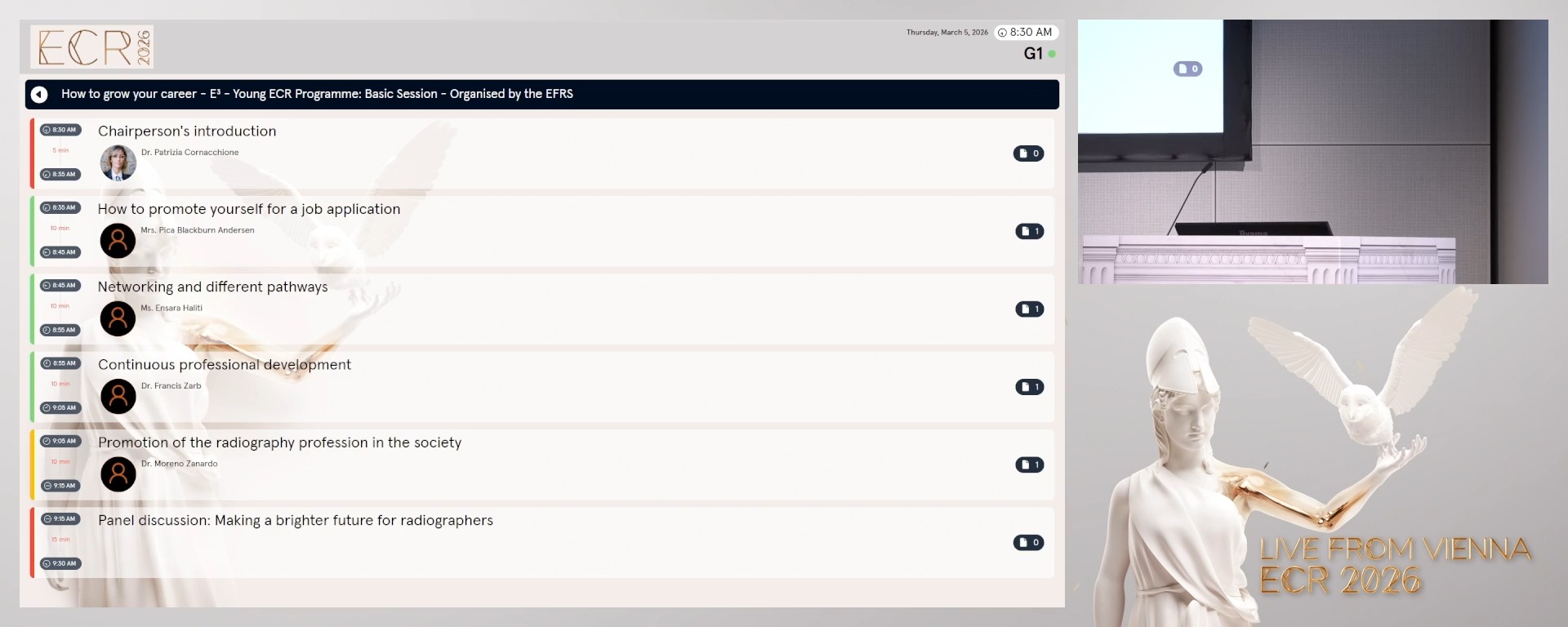 Chairperson's introduction