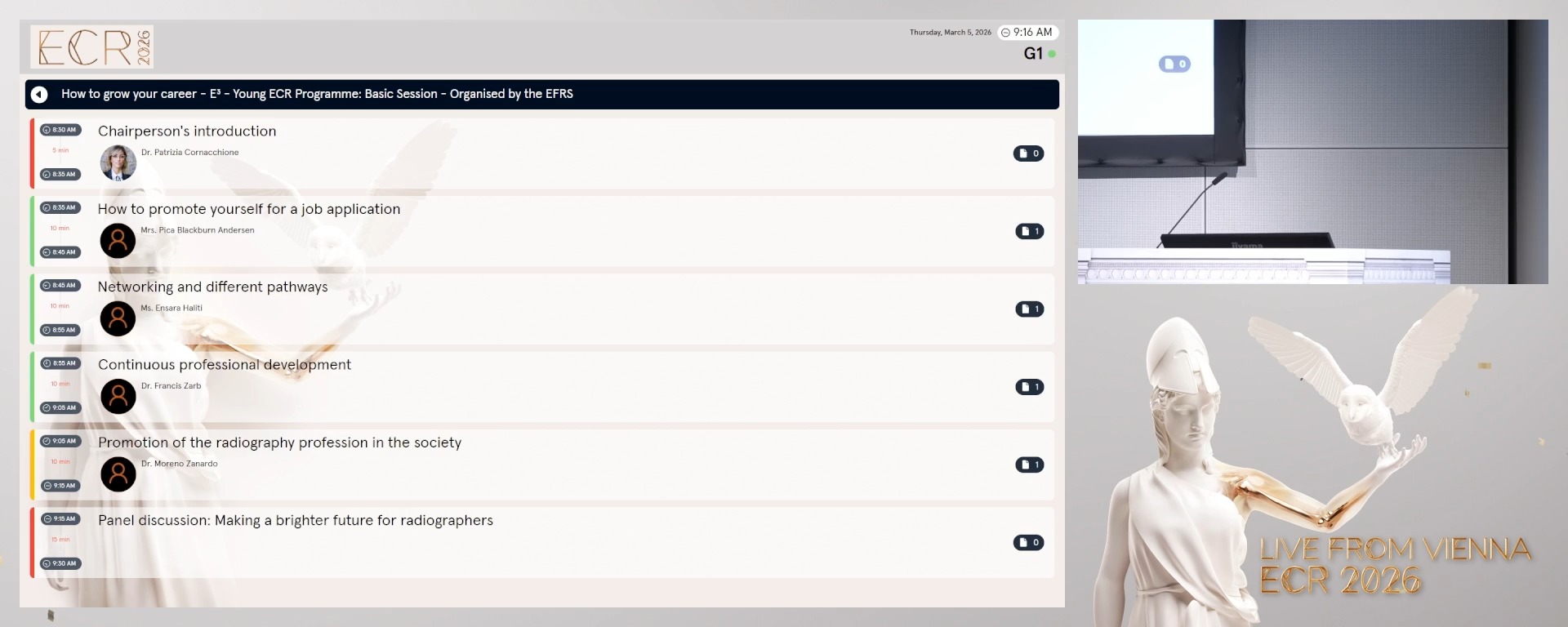 Panel discussion: Making a brighter future for radiographers