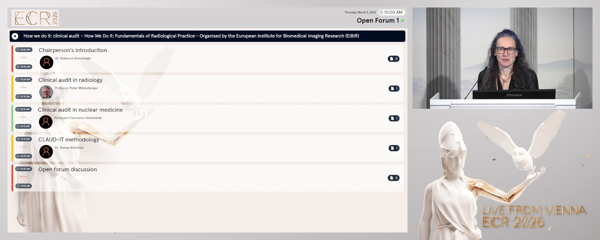 Chairperson's introduction