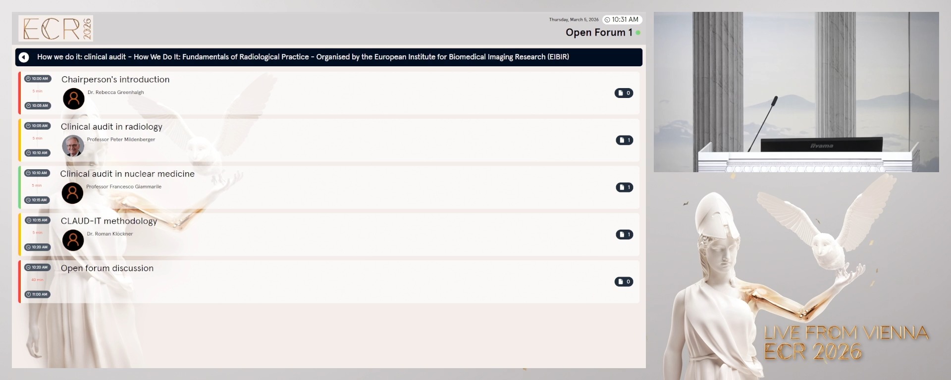 Open forum discussion