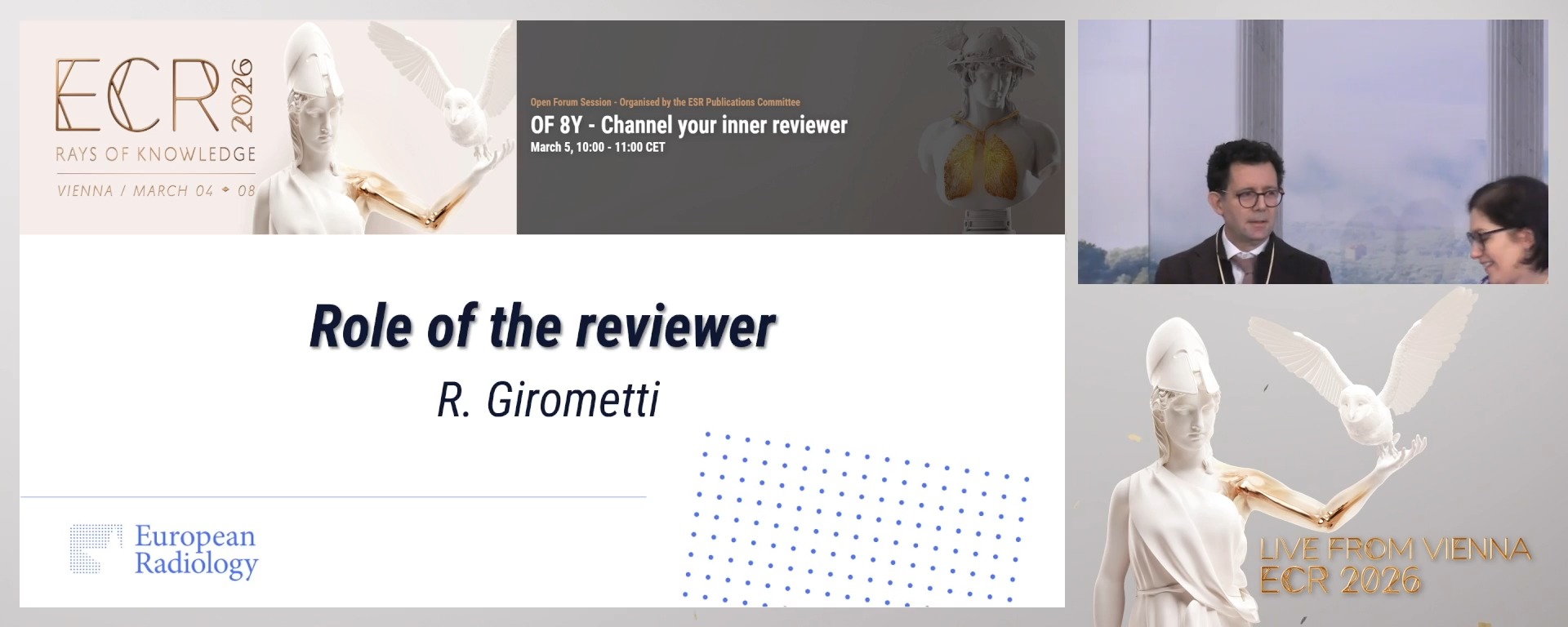 Role of the reviewer