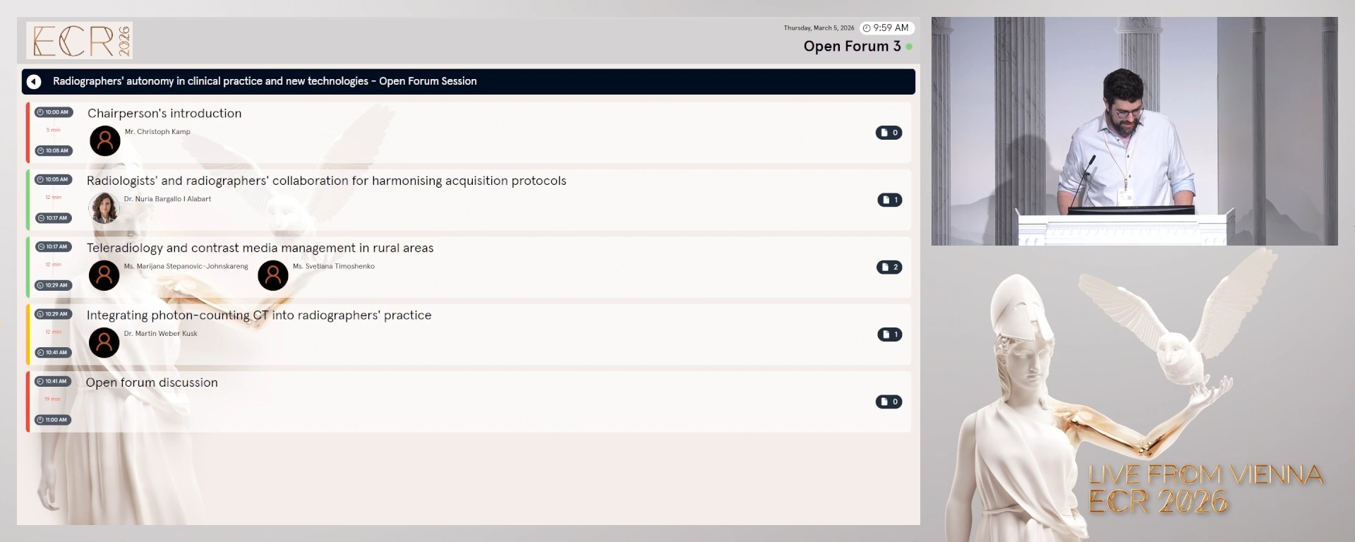 Chairperson's introduction