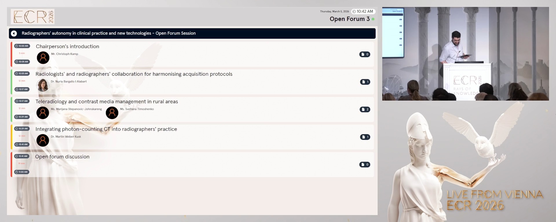 Open forum discussion