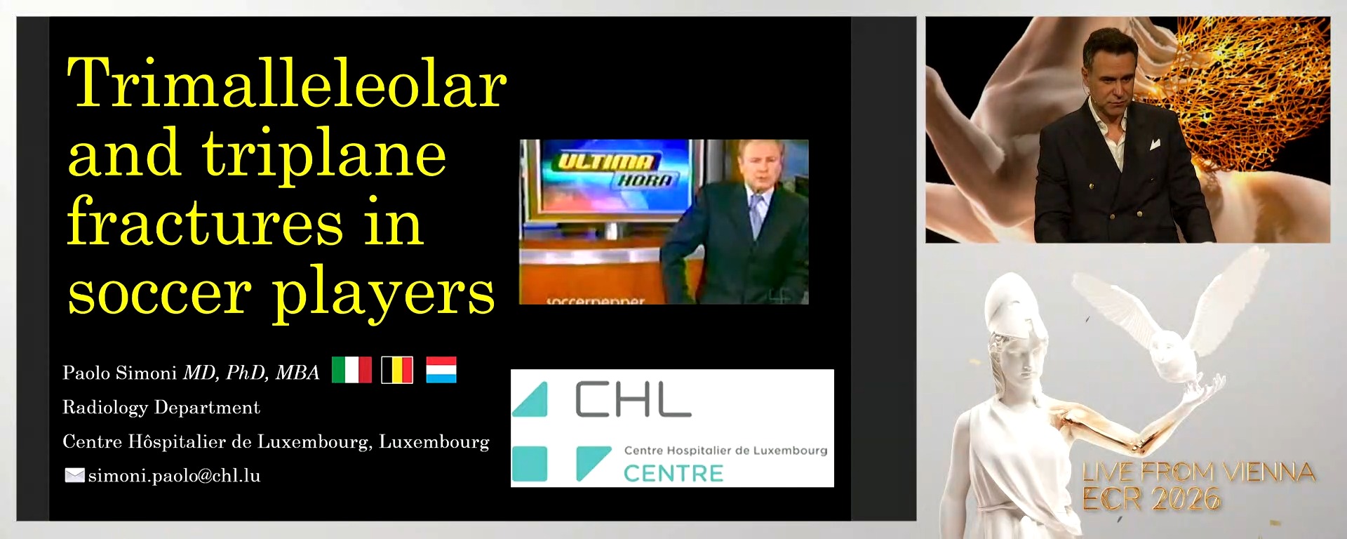 Triplane fractures and adult trimalleolar fractures in soccer: mechanism of action and findings at imaging