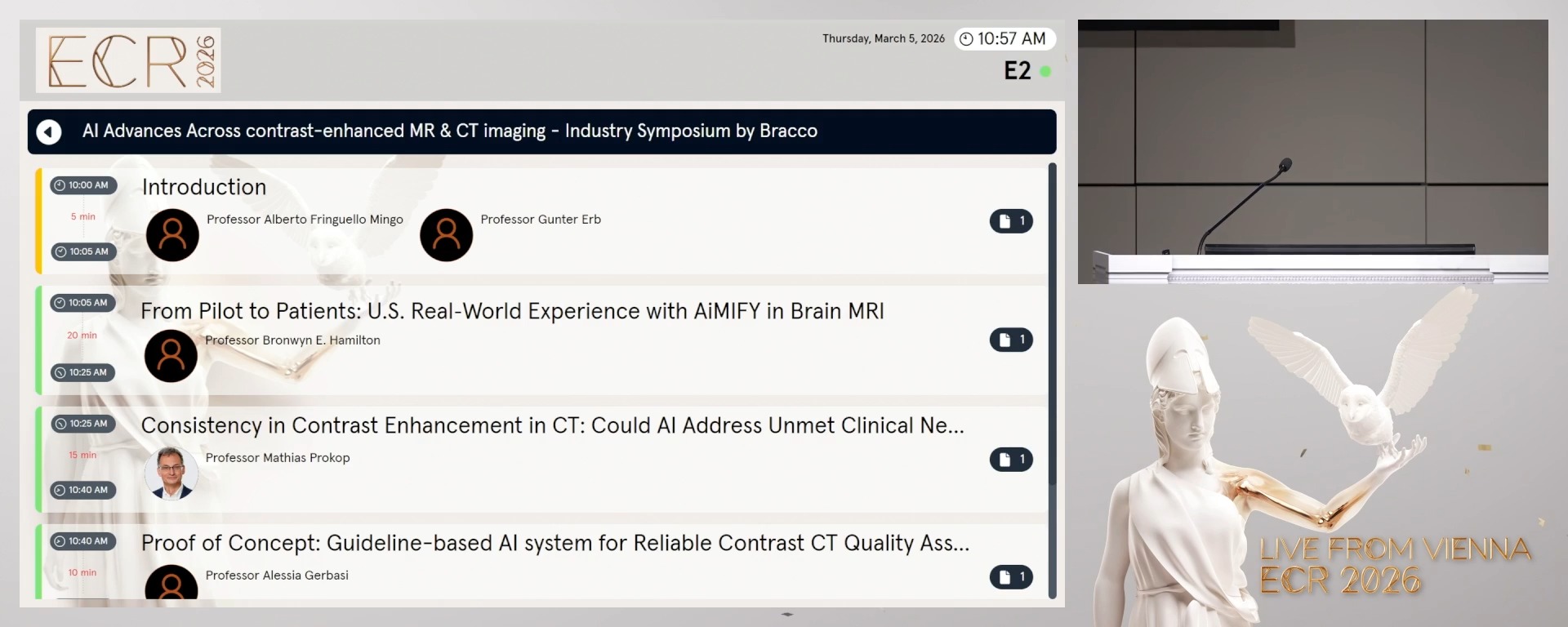 Moderated Q&A session