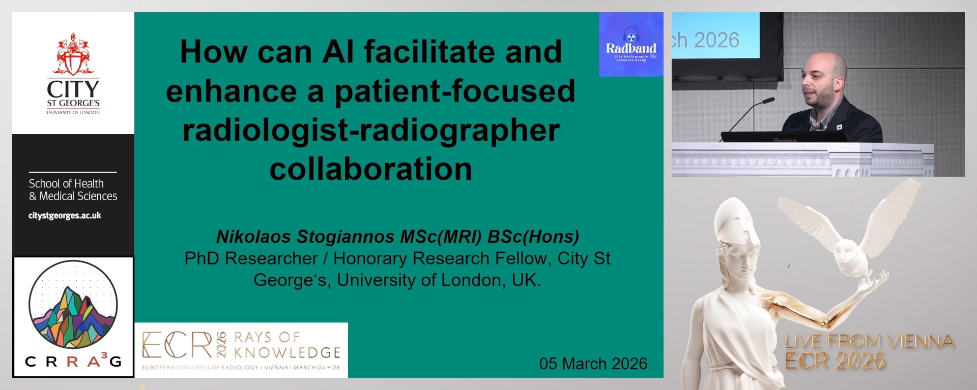 How can AI facilitate and enhance a patient-focused radiologist-radiographer collaboration?