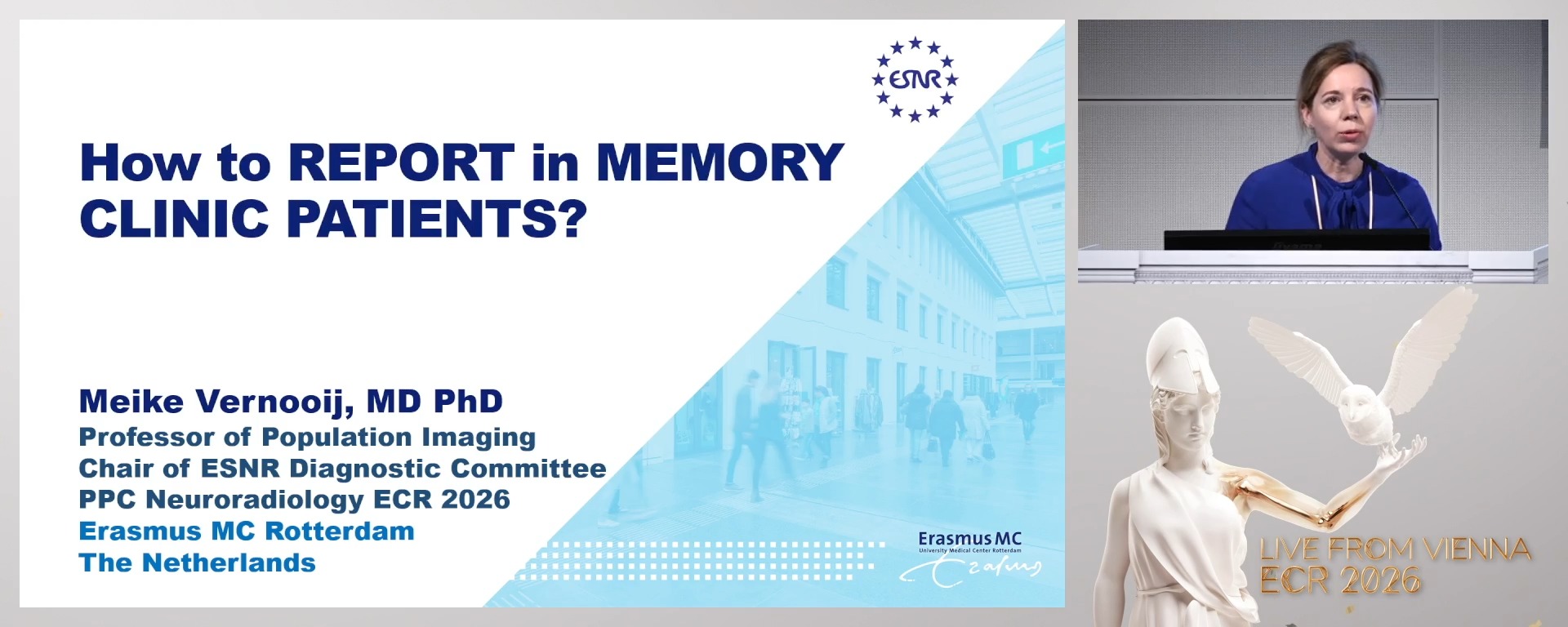 How to report in memory clinic patients?