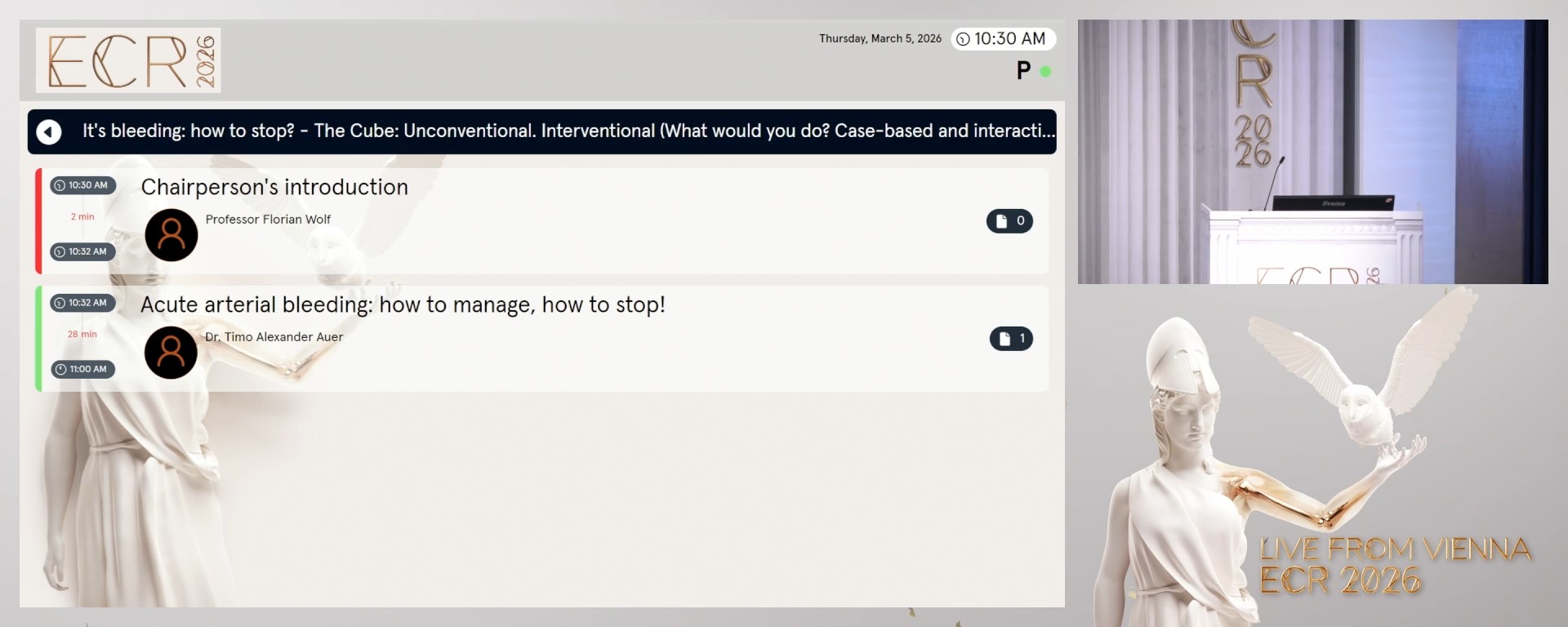 Chairperson's introduction