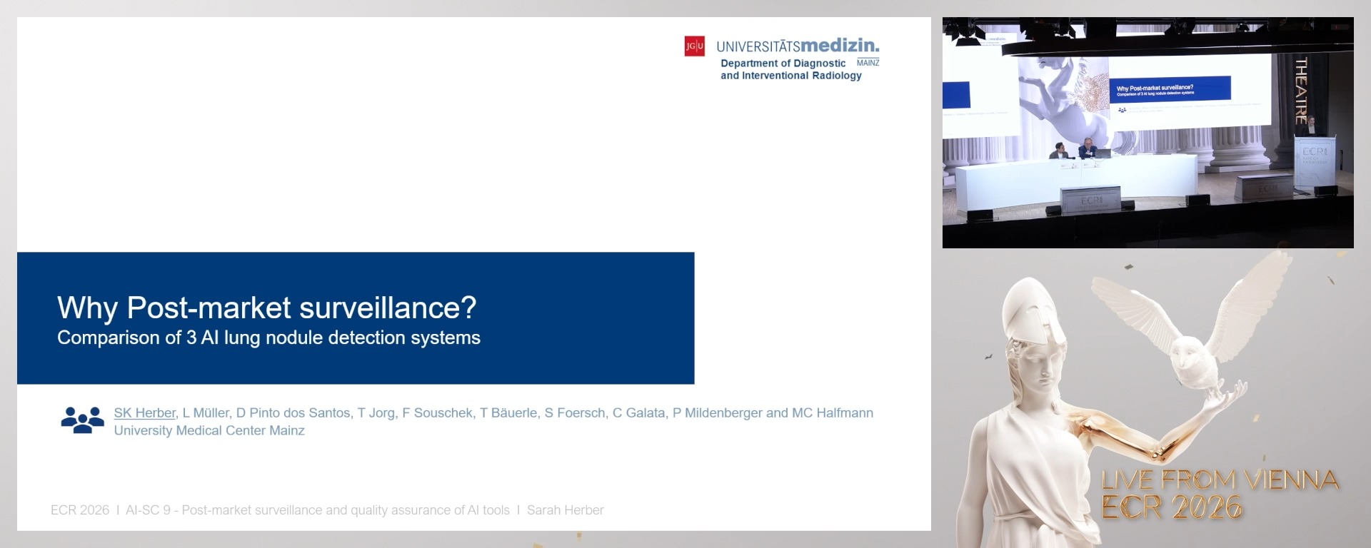 Why PMS? Comparison of 3 AI lung nod detection systems