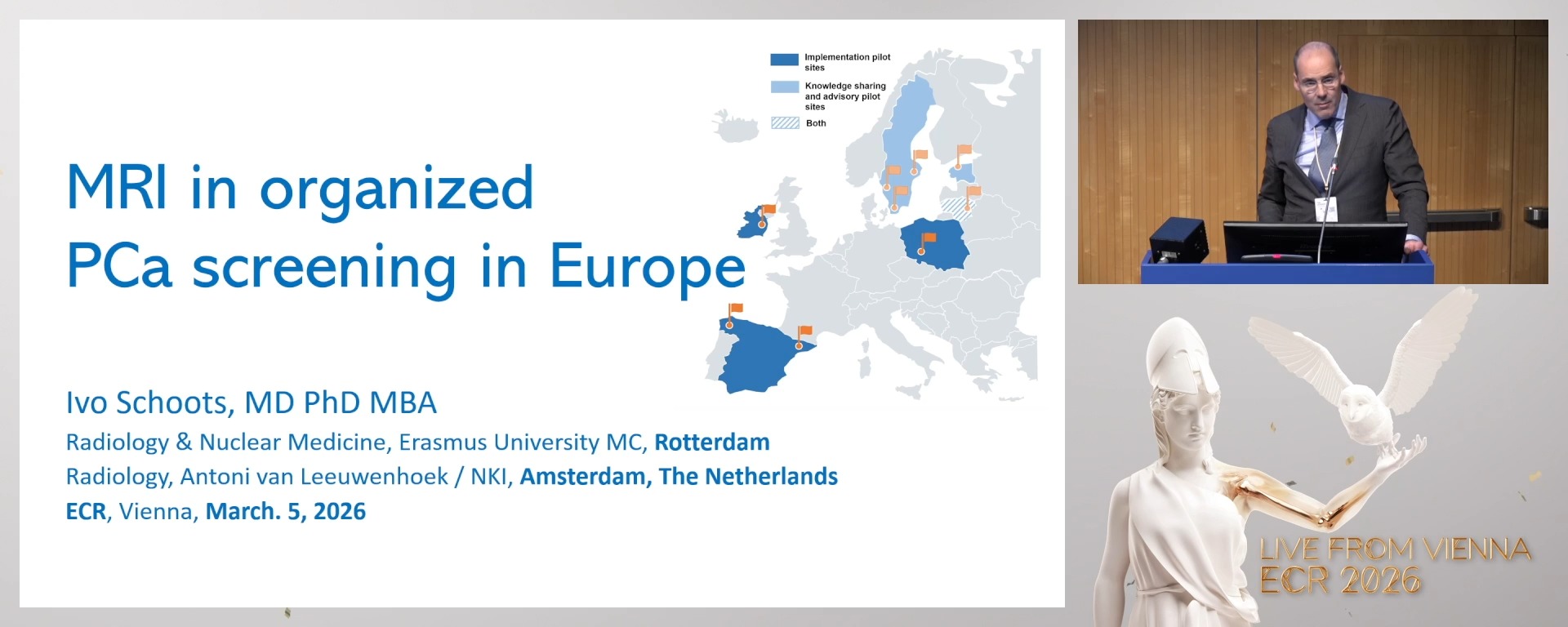 MR imaging in screening/organised testing in Europe