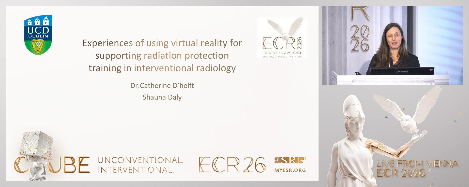 Experiences of using virtual reality for supporting radiation protection training in interventional radiology