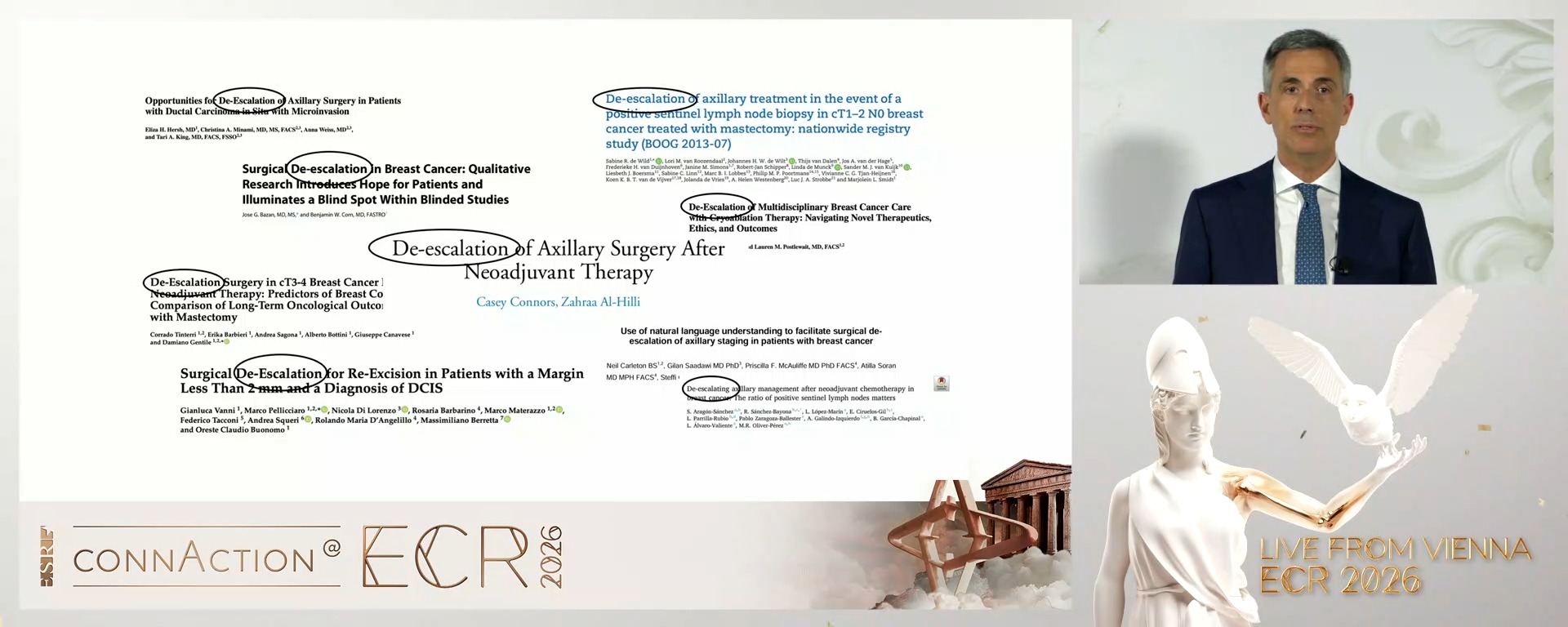 De-escalation strategies surgery in radiotherapy