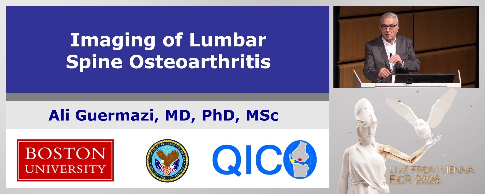 Imaging of lumbar spine osteoarthritis