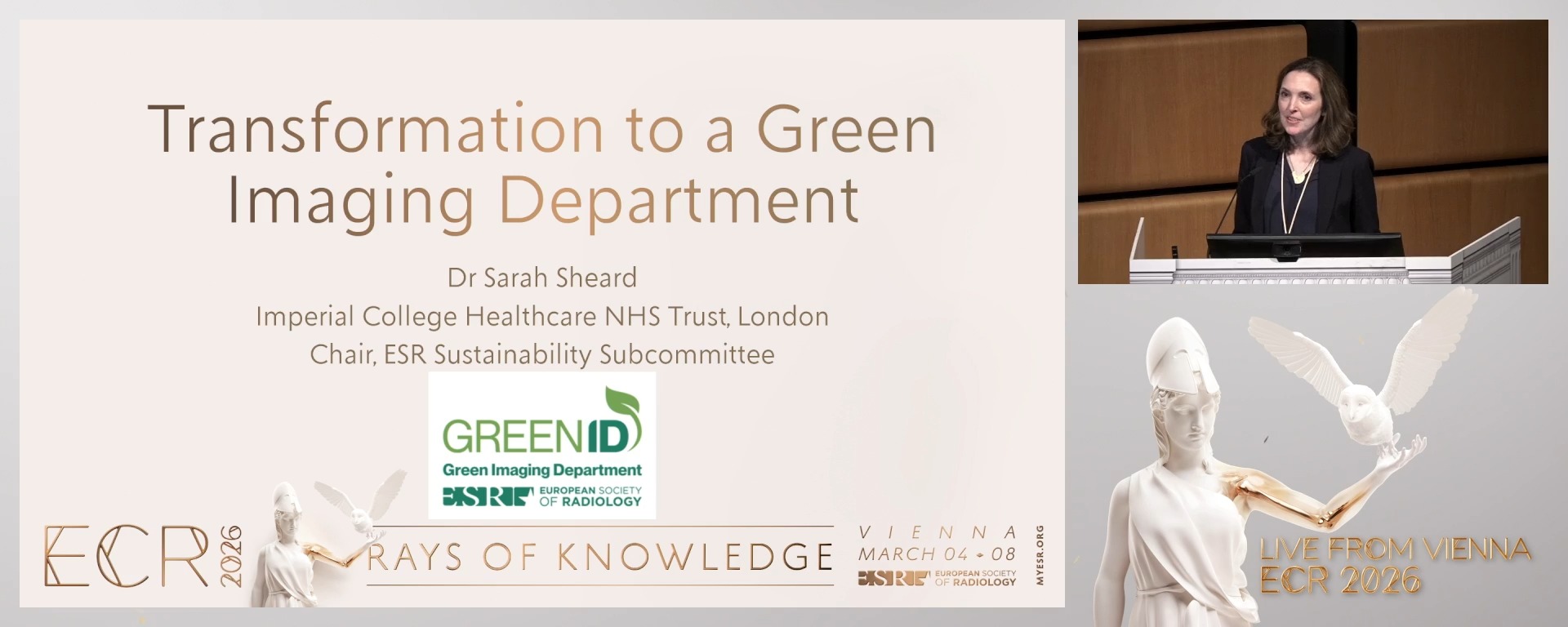 Transformation to a green imaging department