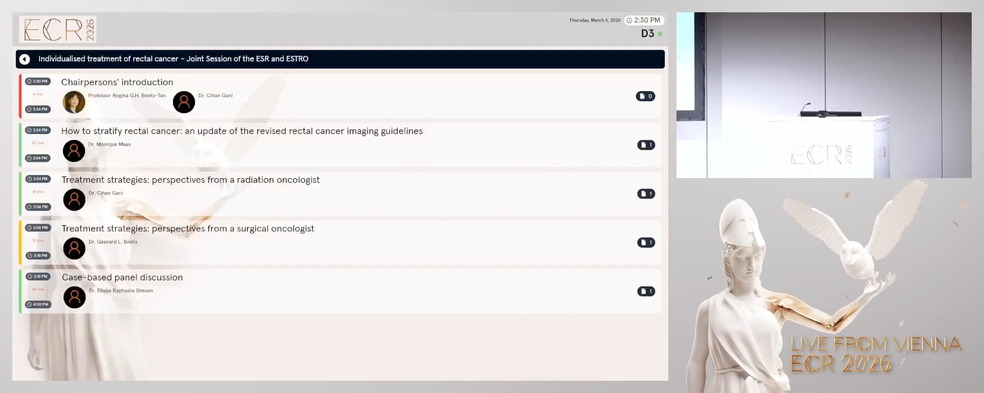 Chairpersons' introduction